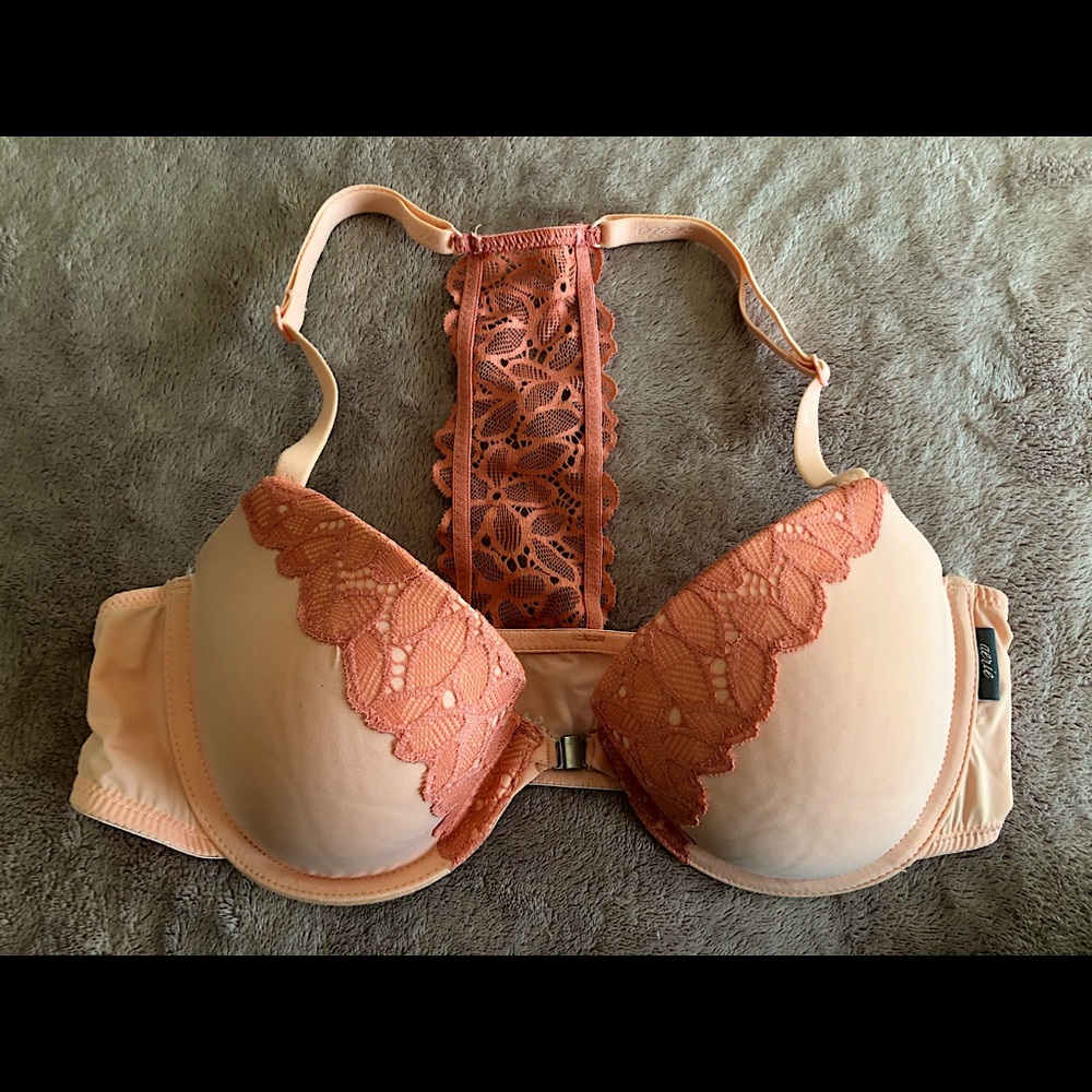Aerie Push Up Blooms Lace Bralette